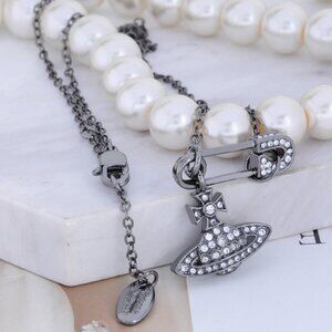 Vivienne Westwood Pin chain necklace